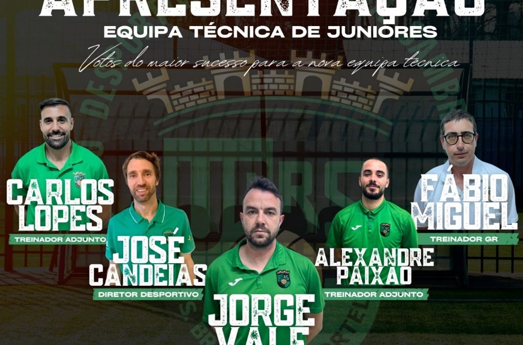 Apresentacao da Nova Equipa Tecnica Juniores da Uniao Sambrasense