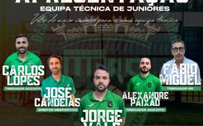 Apresentacao da Nova Equipa Tecnica Juniores da Uniao Sambrasense